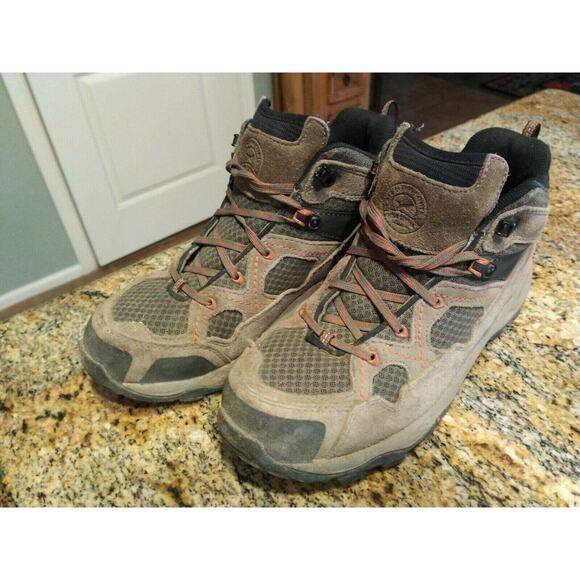 Irish Setter Work Men's Afton Hiker Boots Size 8 83410 Steel Toe Beige Nice! - Picture 1 of 12